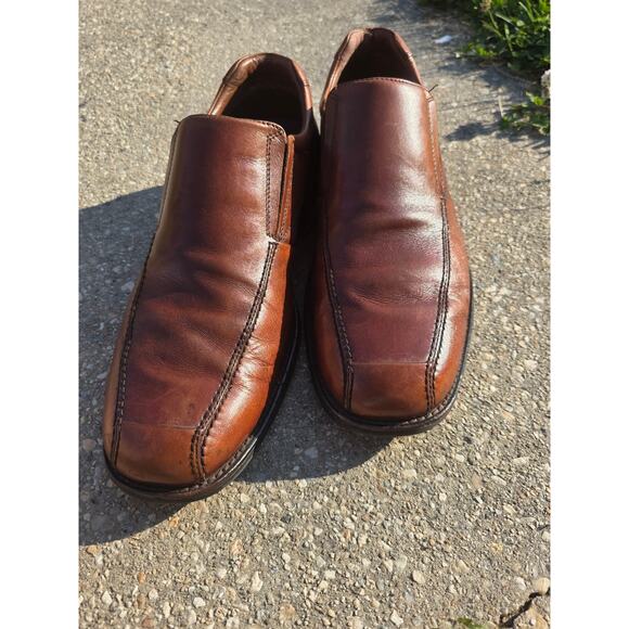 Johnston & Murphy Flex System Brown Leather Men\'s Loafers Size 11 main image 2